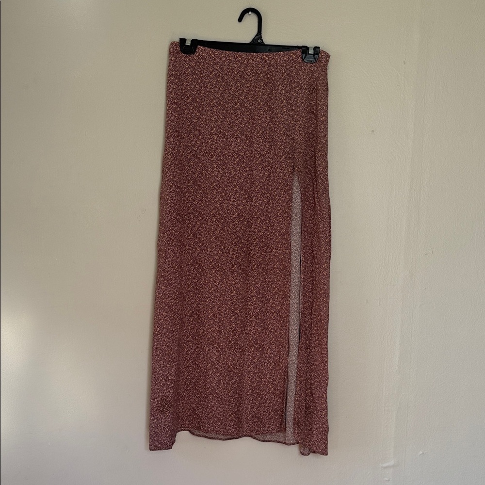 Wilfred Red Floral Pencil Skirt 8 - Picture 2 of 8
